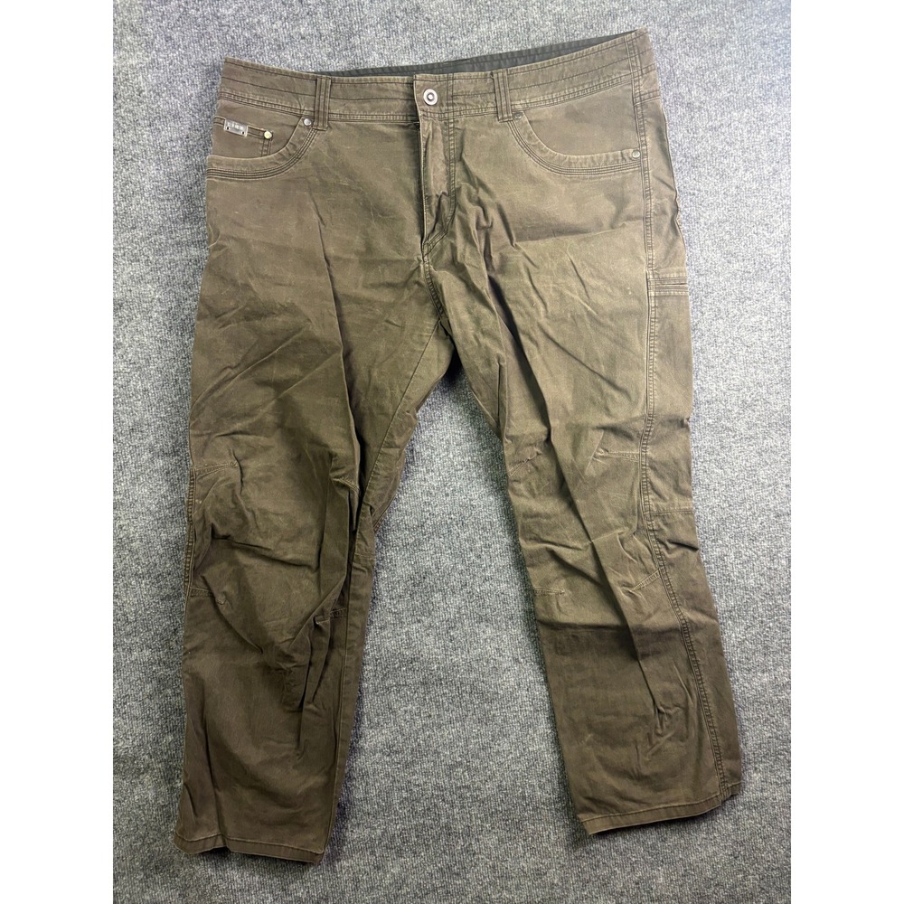 KUHL Pants Mens 40x30 Brown Vintage Patina Dye Outdoor Utility Hiking 108846
